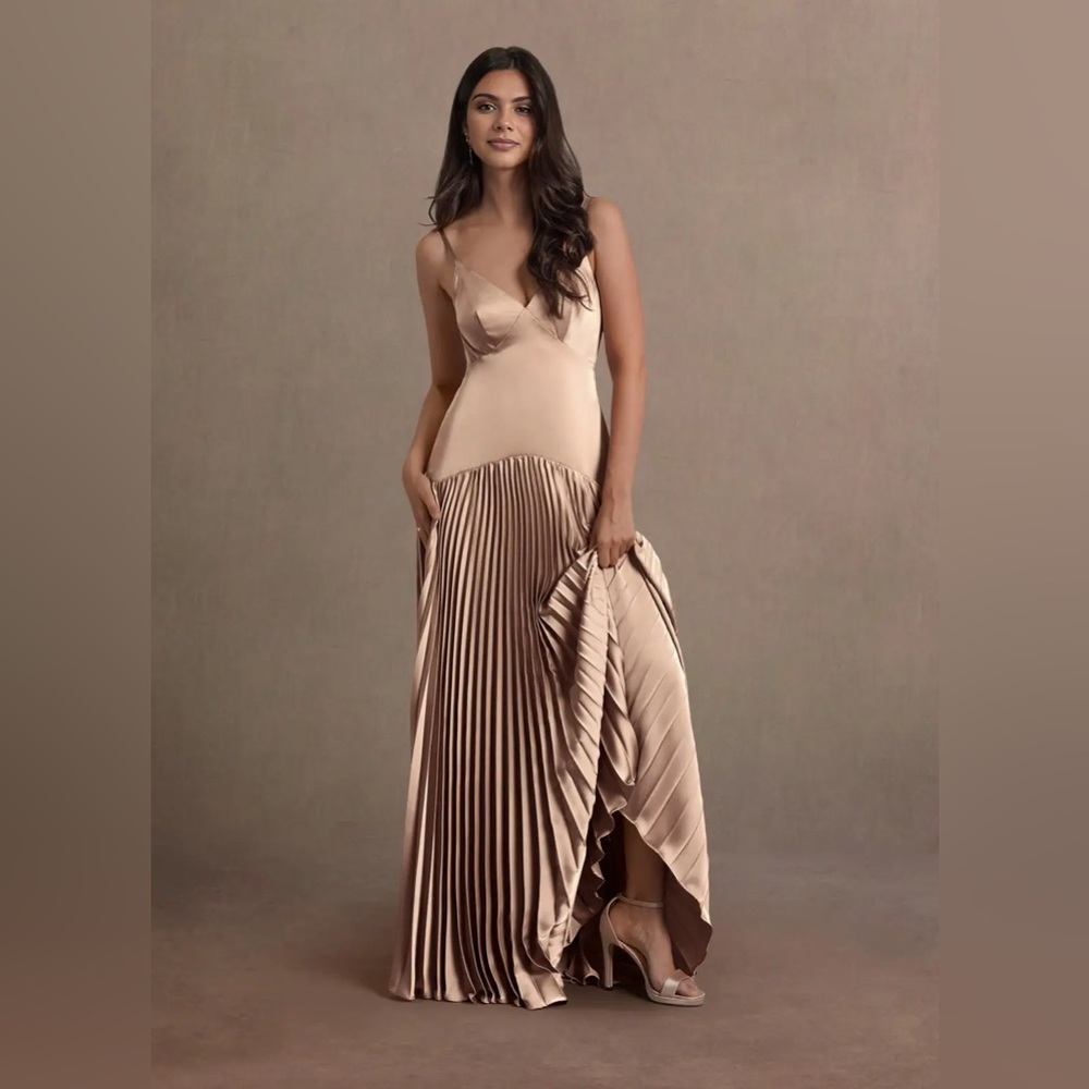 SOLD JILL DROPPED WAIST GOWN by Azazie Atelier